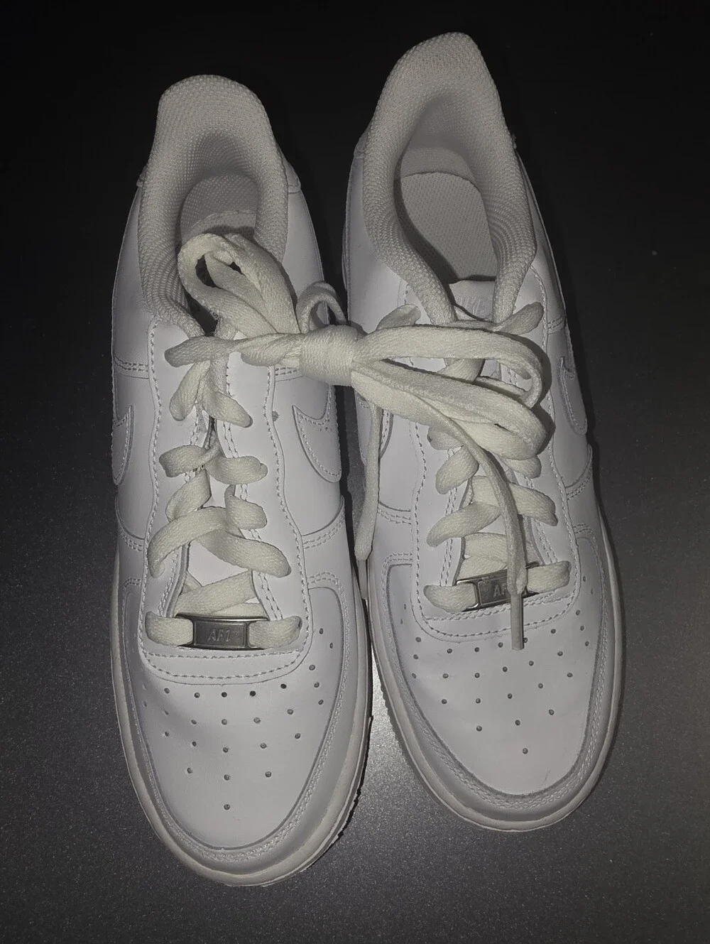 Brand New Nike Air Force 1 Sixe 7Y White Low Top Sneakers No Box